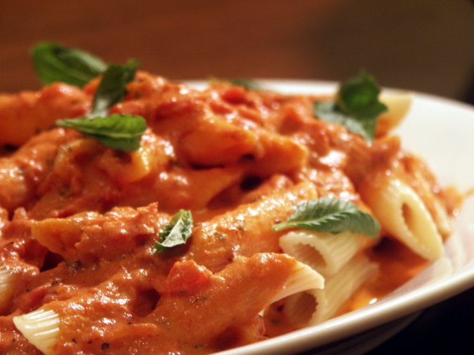 Penne Pasta With Vodka Sauce