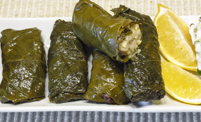 Stuffed Grape Leaves